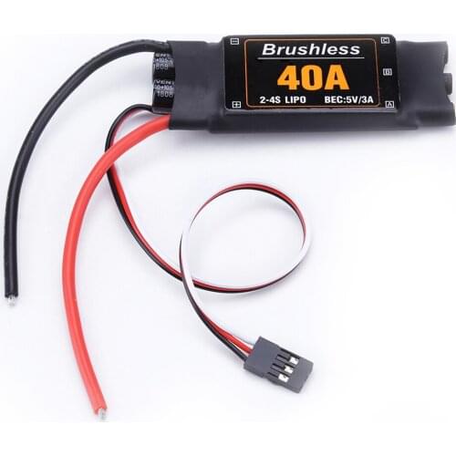 40A Drone Helicopter FPV Parts Multicopters Speed Controller Brushless ESC Durable Components RC Toys Accessories Quadcopter