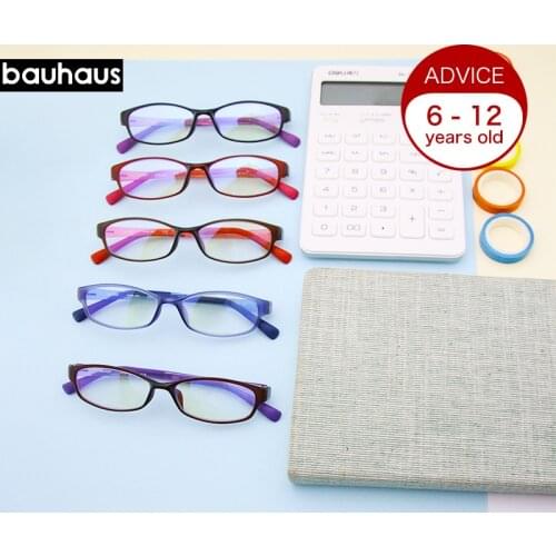 Children Soft Glasses Blu-Ray Proof Clear Lens for Boys Girls Eyewear Protect Glasses Goggle Comfortable