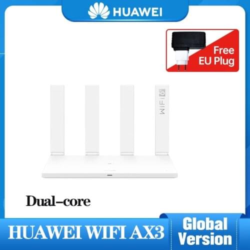 Huawei WiFi AX3 Pro/AX 3 Global Version Quad Core WiFi 6+ 3000Mbps Wireless Router Fast Speed 160 MHz Easy Setup роутер