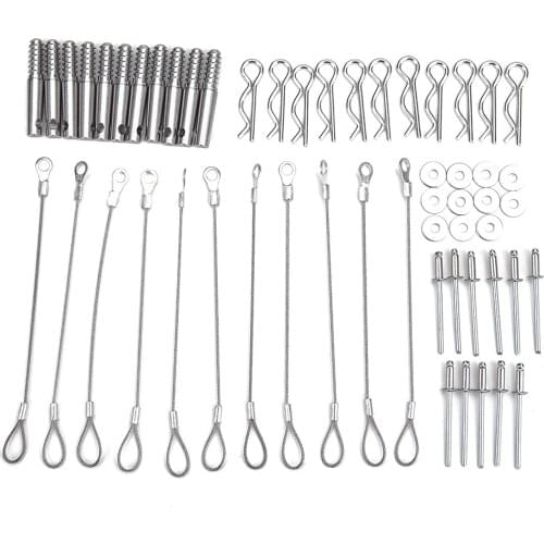 KEMIMOTO Clutch Cover Pin Kit Screw Fittings Easy Belt Quick Release Racing for Can Am Maverick X3 all models 2017 - 2021