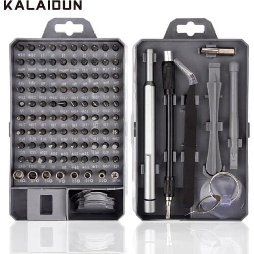 KALAIDUN 115 In 1 Screwdriver Set Multitools Screw Driver Bit Precision For Laptops Phone Watch Electronic Device Hand Tools