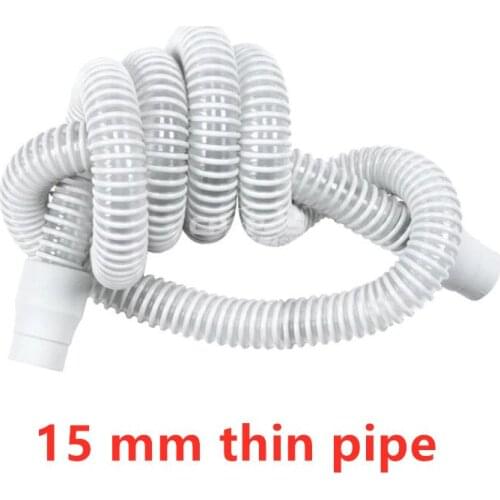 15mm Respironics Original Universal Diameter CPAP Hose with Standard 22mm Rubber End Slim Tubing Hose180cm - 72" - 6 Foot