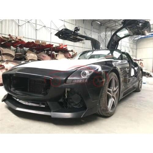 Suitable for mercedes-benz sls R197 refitted large enclosure, front and Rear Bar side skirt rear wing diffuser, auto parts, Body