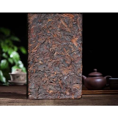 The Oldest pu'er Tea Chinese Yunnan Old Ripe pu'er 250g China Tea Health Care Pu'er Tea Brick pu'erh For Weight Houseware