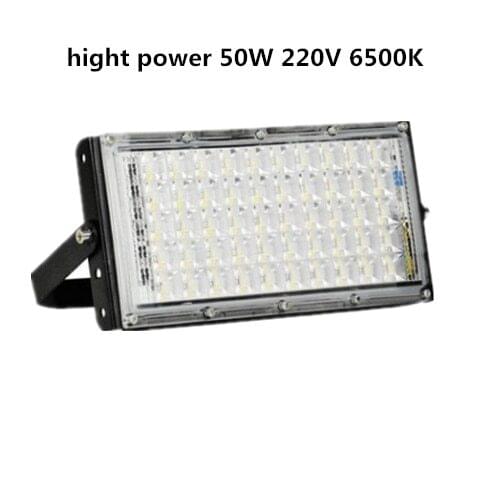 LED COB Iodine tungste lamp hight power 50W 100W Flood Light AC 220V LED Spotlight Refletor Outdoor Lighting Advertising light