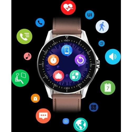 Smartwatch Men Women Lady Bluetooth Smart Watch Touch Control Bracelet HD Screen Sports Waterproof Health Monitoring Alarm Clock