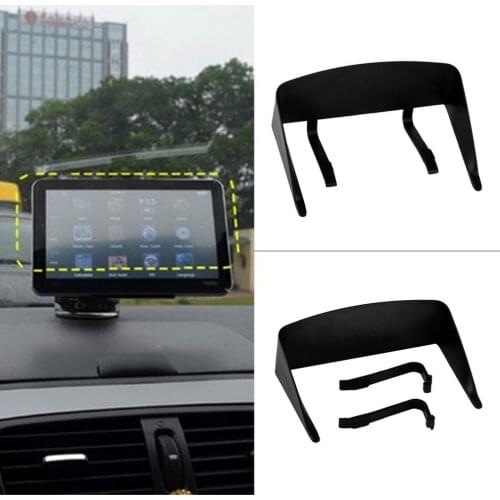 Universal 5inch Car GPS Sun Shade Visor Anti Glare 5" Shield Cover Blind For Garmin Nuvi TomTom Sat Nav
