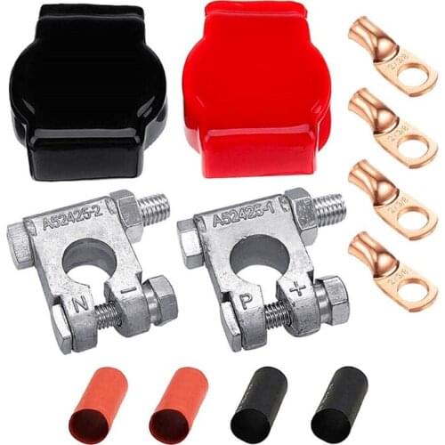 Military Specification Battery Terminal Top Post Connector Positive Negative Kit