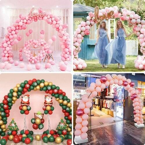 DIY Balloon Arch Kit Chrome Macaron Baloons Wedding Garland Birthday Party Decor Baby Shower New Year Party Decor