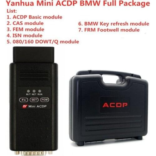 Yanhua Mini ACDP Full Package for BMW Key Programming Basic Module+Module 1/2/3/4/7/8