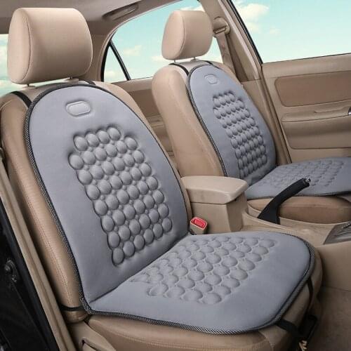 KKYSYELVA 1pcs Car Seat Cushion Cover Massage Auto Truck Vehicle Driver Seat Covers Universal Cushion Car styling Protectors Pad