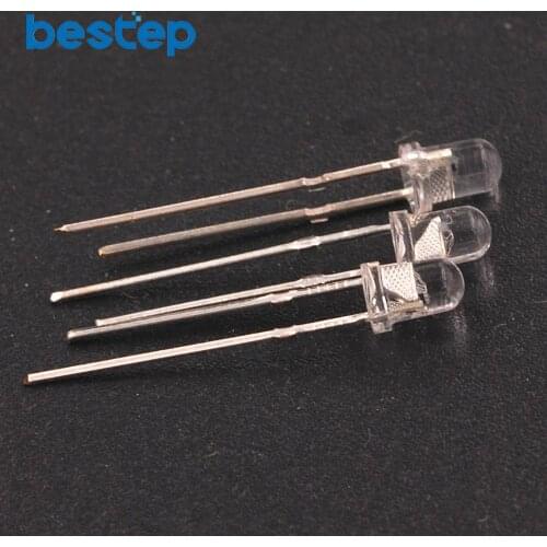 10PCS 3mm 7 Color Slow Flash LED light-emitting Diode LED