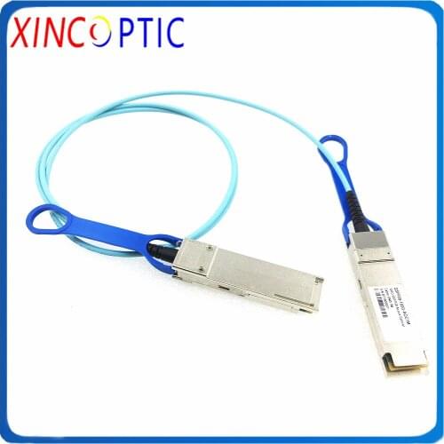 100G QSFP28 AOC 0.5M Cable,0.5M(2ft) Cisco QSFP-100G-AOC50CM Compatible 100G QSFP28 Active Optical Cable