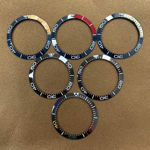 Watch accessories ceramic bezel outer diameter: 38mm inner diameter: 30.8mm High quality ceramic wheel