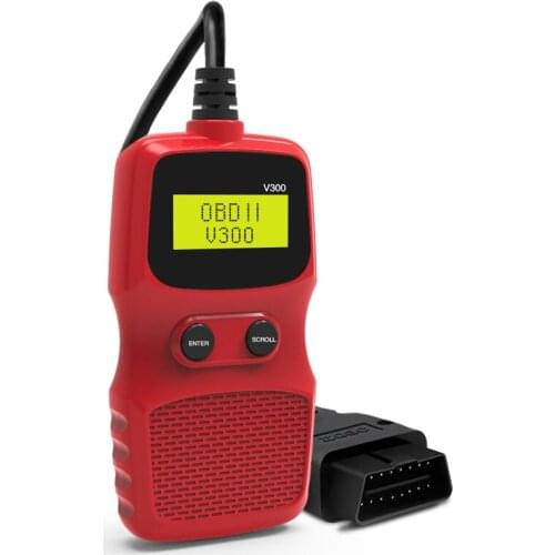 V300 Automobile Fault Diagnostic Instrument Automobile Engine Detector Vehicle Fault Diagnosis Instrument On-board Car Diagnosis