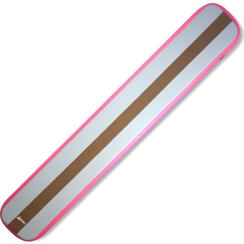 Free Shipping 5*0.5*0.2m Gymnastics Inflatable Air Balance Beam, Practice Training Track Tumbling Mat