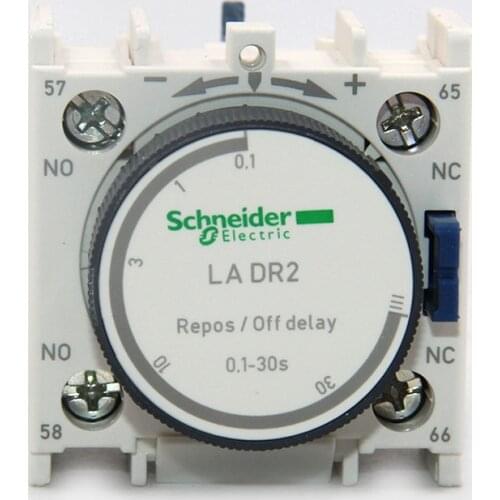 Schneider Electric France LADR2 0.1-30S time delay block LADR2 contactor power outage delay module brand new original