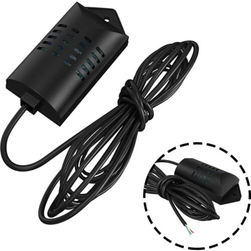 DC 0-100V 5A 1000W SHT20 Digital Temperature Humidity Sensor W/ Case Cable DC 2.1 -3.6V Replace DHT11 DHT22 AM2302