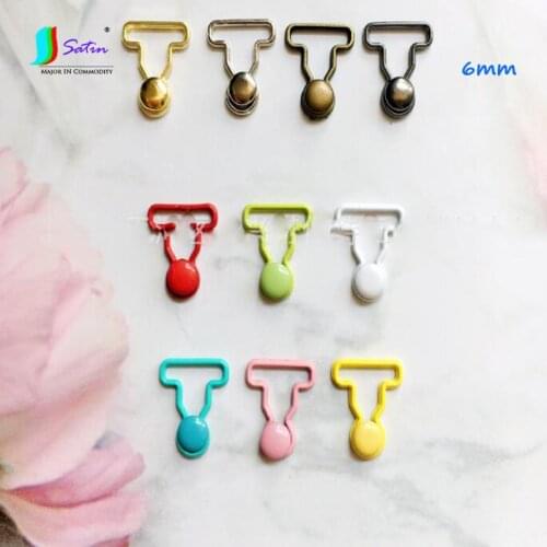 DIY Colorful Mini Iron Doll Strap Buckle 6mm Gourd Buckle 3mm Mushroom Rivet Button Decoration Doll Dress Skirt Trousers Button