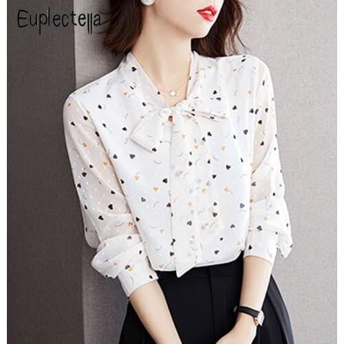 Блузки с бантом Euplectella China At AliExpress