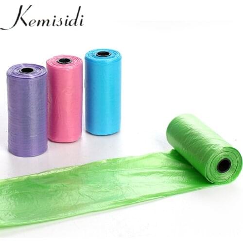 Pet Dog Poop Bags Cat Puppy Waste Pick Up Clean Bag Outdoor Travel Pet Supplies Dog Cat Eco-Friendly Waste Pick Up Clean Bag