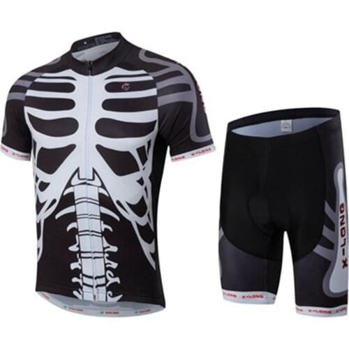 Man Black Cycling Jersey Riding Team shirt Bicycle Ropa Ciclismo Mens Breathable Outdoor Sports Bike Clothing shorts set padded