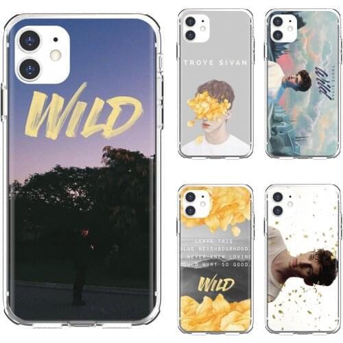 Soft TPU Cover For Samsung Galaxy A12 A31 A41 A51 A71 A20e A21s M30 A10 A30 A40 A50 A60 A70 Troye-Sivan-trxye-wild-lyrics