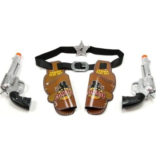 Boxed Battery-Powered Cowboy 2 Set Toy