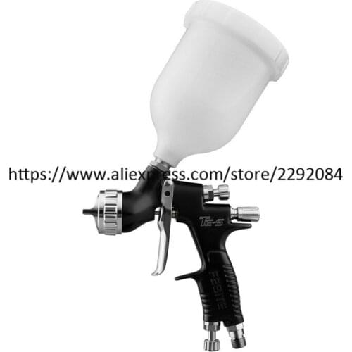 Professional spray gun lvmp spray gun TTS golden black paint gun water based automotive guns car painting tools