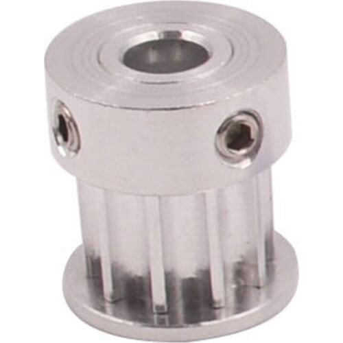 K Type 12 Teeth 5M Timing Pulley, Bore 6.35mm, For HTD5M Belt Width 15mm, Used In Linear Pulley 12Teeth 12T