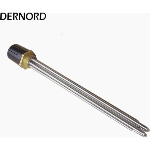 240v 6000w DN32 Screw In 1 1/4 INCH Brass BSP Thread Hot Water Heater Elememt Electric Immersion Heater Tube
