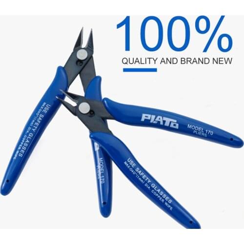 5PCS Pliers Cutters Hand-Tools Practical Electrical Wire Cable Cutters Cutting Side Snips Flush Pliers Mini Pliers Hand Tools