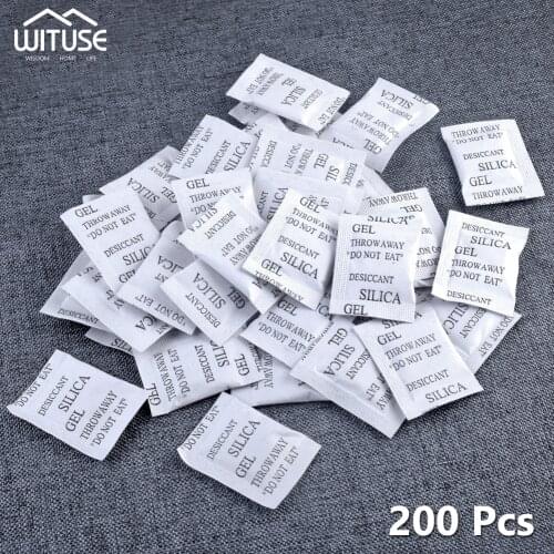 50/100/200 PC Non-Toxic Silica Gel Desiccant Kitchen Room Living Room Moisture Damp Absorber Dehumidifier For Home Accessories