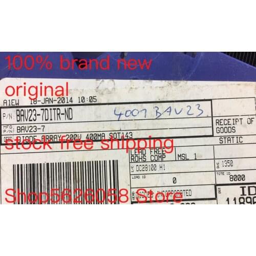 BAV23-7 SOT143 100% new original freeshipping 20PCS-3000PCS/LOT STOCK