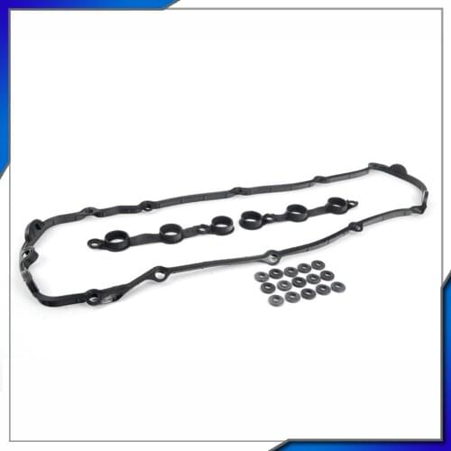 Car accessories Valve Cover Gasket Set+15 GROMMETS KIT 11120030496 for BMW E39 E46 E53 E60 320i 325i 325xi 330i 330xi 320Ci