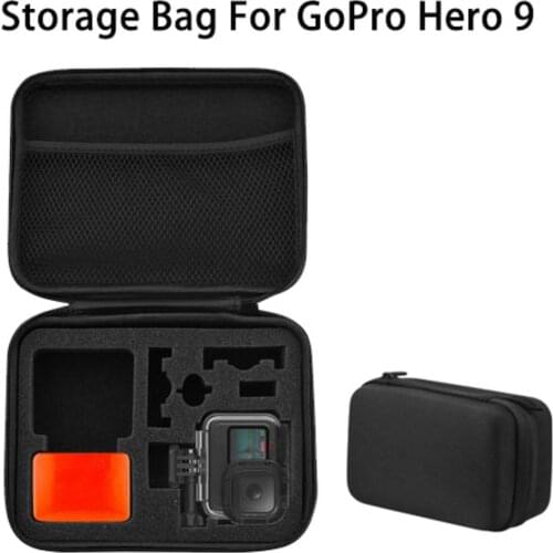Sport Camera Carry Case Storage Bag For GoPro Hero 9 Small Medium Large Anti-shock EVA Hard Bag For Go Pro Accessories