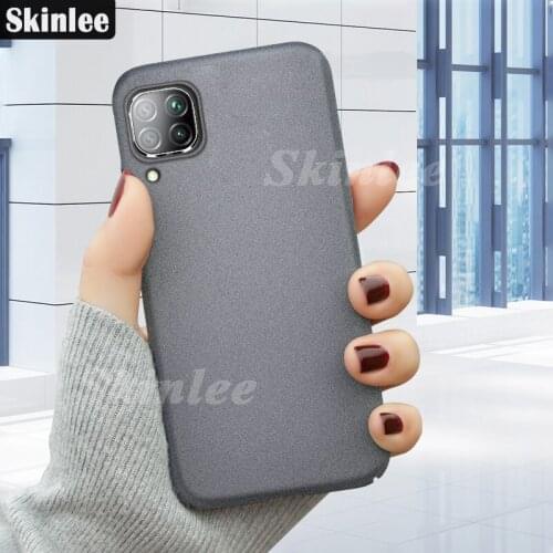 Skinlee For Samsung A12 Case Soft Mate eFull Protective Silicone Cover For Samsung Galaxy A12 Nacho Shockproof Case