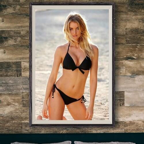 E070 Elyse Taylor Sexy Model Movie Star Wall Silk Cloth Poster Art Home Decoration Gift