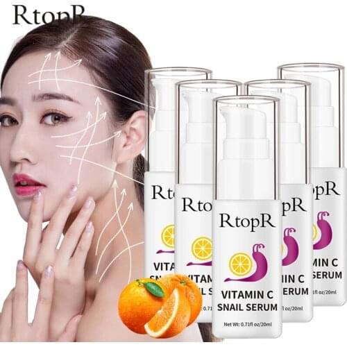 Snail VC Collagen Repair Serum VitaminC Snail Serum Rejuvenation Anti Wrinkle Firming Bright Skin Serum For Face Ance Treatment