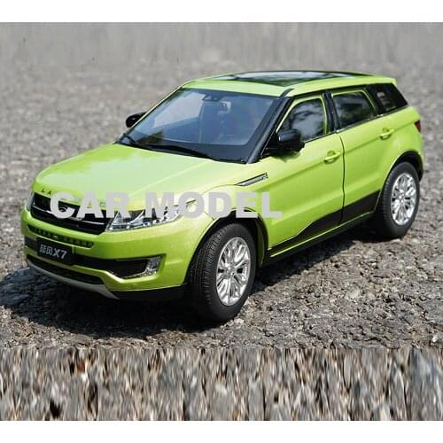 1:18 scale Alloy Toy Vehicles LU FENG X7 2015 Car Model Of Childrens Toy Car Original Authentic Kids Toys