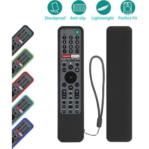 Soft Remote Cas Shockproof for Sony RMF-TX600C RMF-TX500E TX600P TX600U RMF-TX600E Protective Cover for Sony 2019 Remote Control