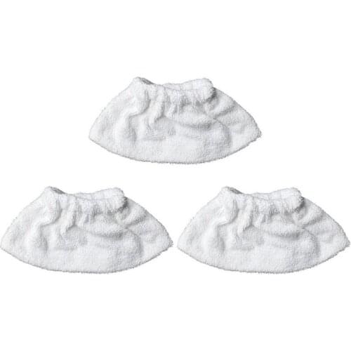 3Pcs Cotton Brush Head Cover for KARCHER SC2 SC3 SC4 SC5 Steam Cleaner Part Accessories