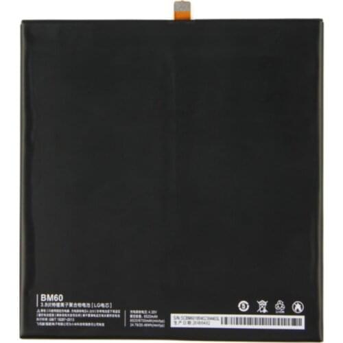 Original BM61 BM60 battery 6010mah for Xiaomi Pad 1 2 for Mipad 1 2 7.9 inch A0101 flatbed batteries