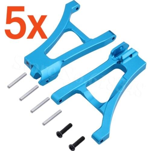 10pcs Aluminum Alloy Front Lower Suspension Arm A-Arm For RC Hobby Car Traxxas 1/16 Slash 4WD Upgrade Hop Up Parts 7031