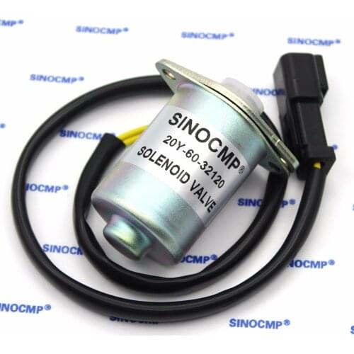 Rotary Swing Solenoid Valve 20Y-60-32120 20Y-60-32121 for Komatsu PC210-7 PC220-7 PC200-8 Excavator