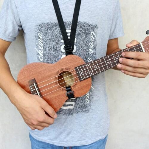 Adjustable Nylon Ukulele Strap Guitar Hang Neck Hot Sale Music Instrument Straps Sling with Hook Durable Guitar Accessories