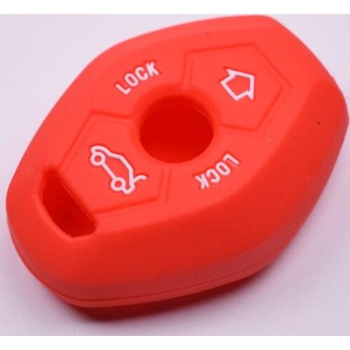 Silicone Car Remote Key Case Cover Shell Bag For X3 X5 Z3 Z4 3 5 7 SERIES 325i E38 E39 E46 E83 etc