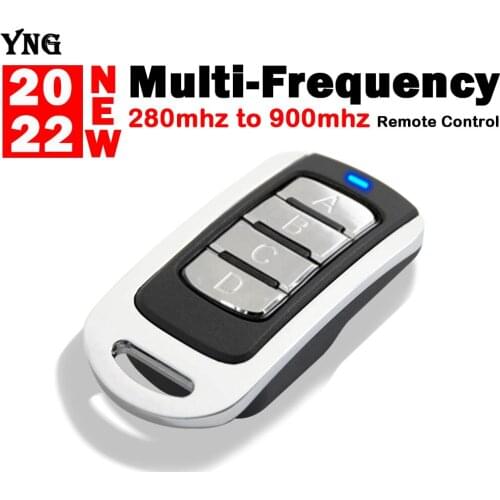 Universal Remote Gate 280MHz-868MHz Variable Code Command Auto Garage Door Opener Wireless Transmitter 315MHz 433MHz Gate Opener