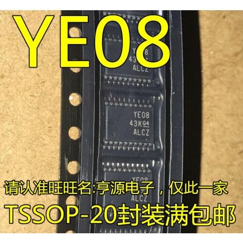 10PCS TXB0108PWR TXB0108 :YE08 TSSOP-20