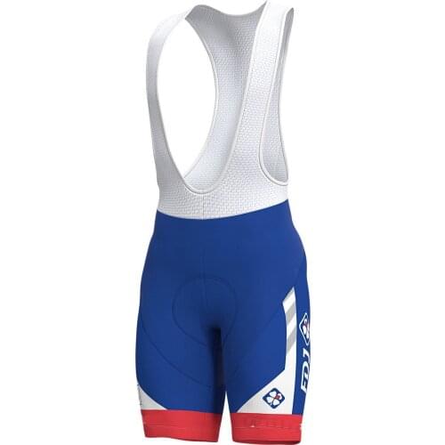 2019 GROUPAMA FDJ TEAM 2 Colors Mens Cycling Bicycle Clothing Bib Shorts With Gel Pad Ropa Ciclismo